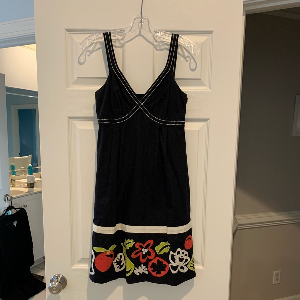 Black sun dress